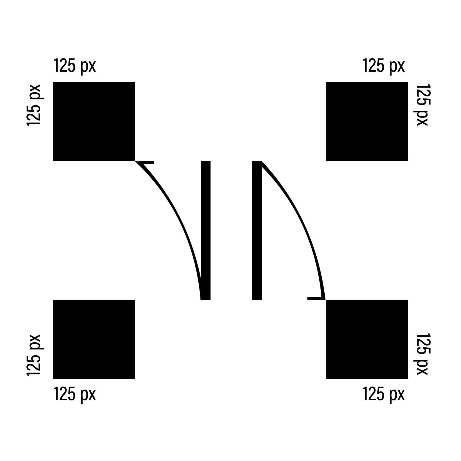 Monogramme TerraNova et zone de protection